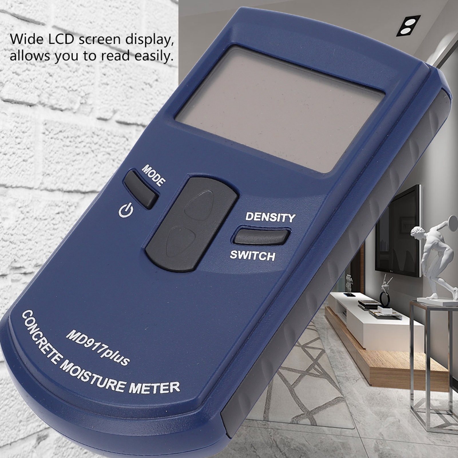 الجدار الخرساني مقياس الرطوبة  - مراجعة Moisture Meter Concrete Digital وسعره