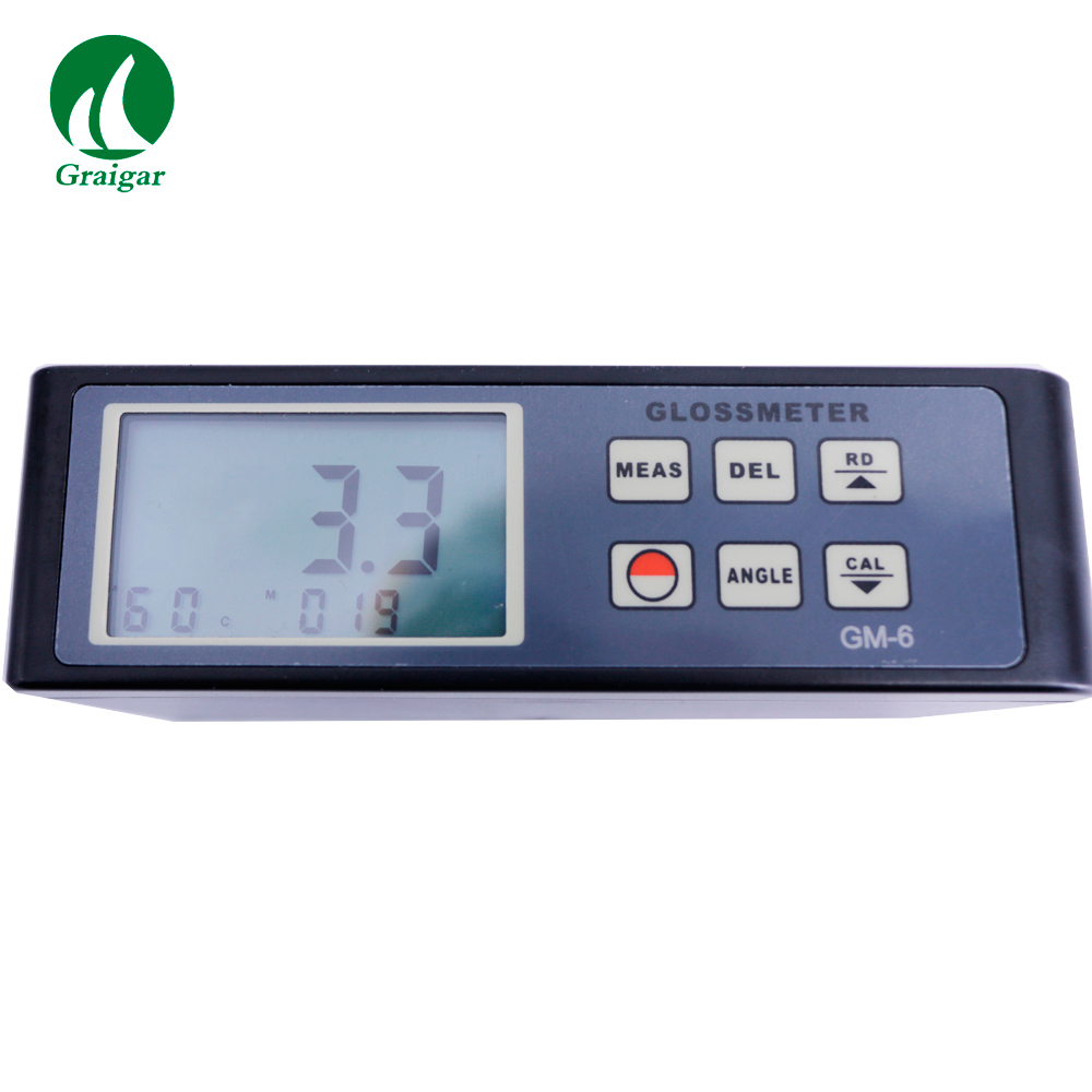 جهاز قياس اللمعان الرقمي GM-6  - مراجعة Gloss Meter Digital 0-200Gu وسعره
