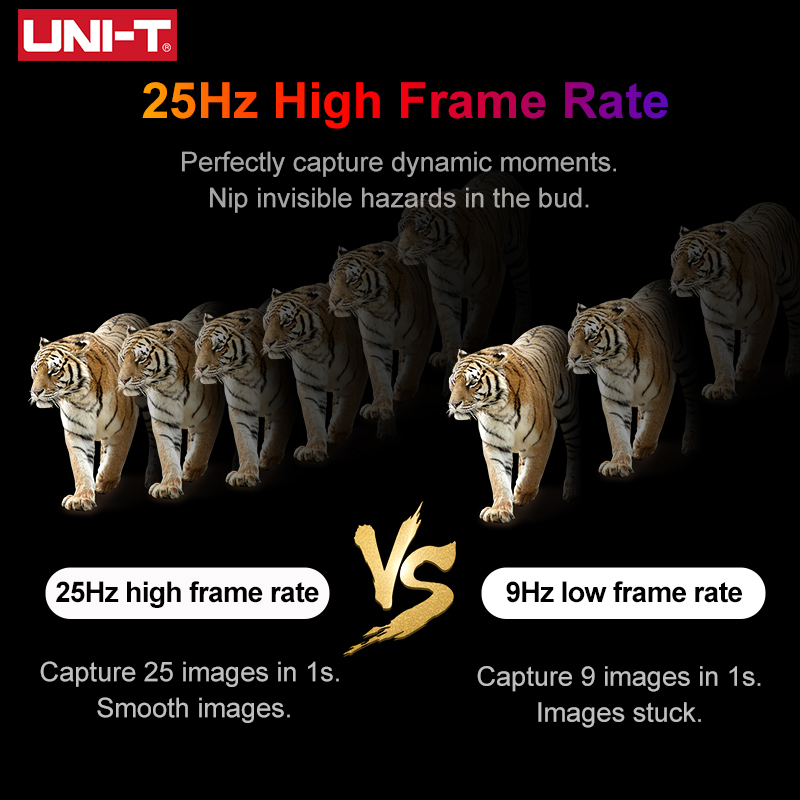 UNI-T التصوير الحراري للهواتف  - مراجعة Thermal Camera Pcb 256X192 وسعره
