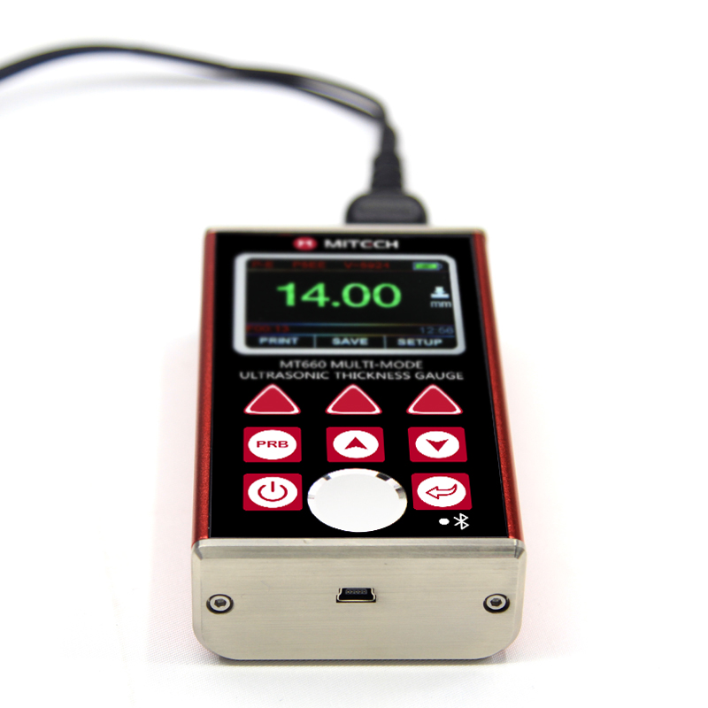 جهاز قياس السمك بالموجات فوق ا - مراجعة Ultrasonic Thickness Gauge Metal وسعره