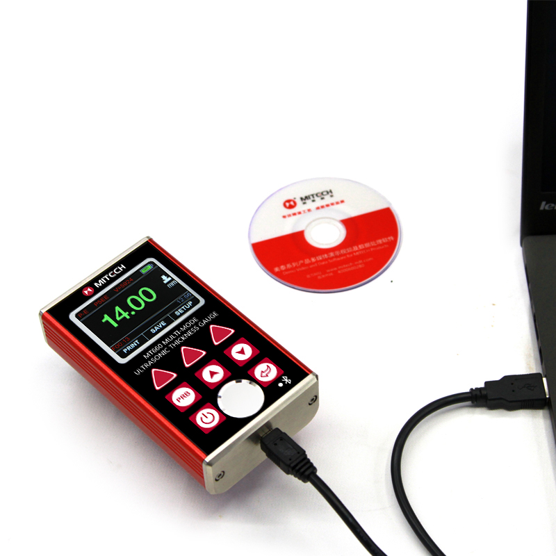 جهاز قياس السمك بالموجات فوق ا - مراجعة Ultrasonic Thickness Gauge Metal وسعره