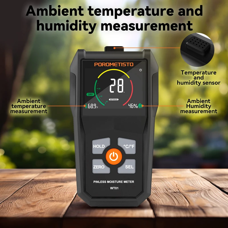 جهاز POROMETISTO WT01 الرقمي ل - مراجعة Moisture Meter Concrete Digital وسعره
