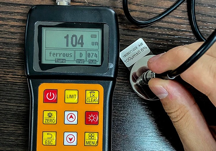 مقياس سمك الطلاء ثنائي الوضع،  - مراجعة Coating Thickness Gauge Magnetic Eddy وسعره