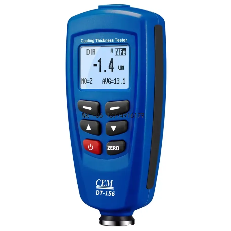 جهاز قياس سمك الطلاء بتقنية ال - مراجعة Coating Thickness Gauge Magnetic Eddy وسعره