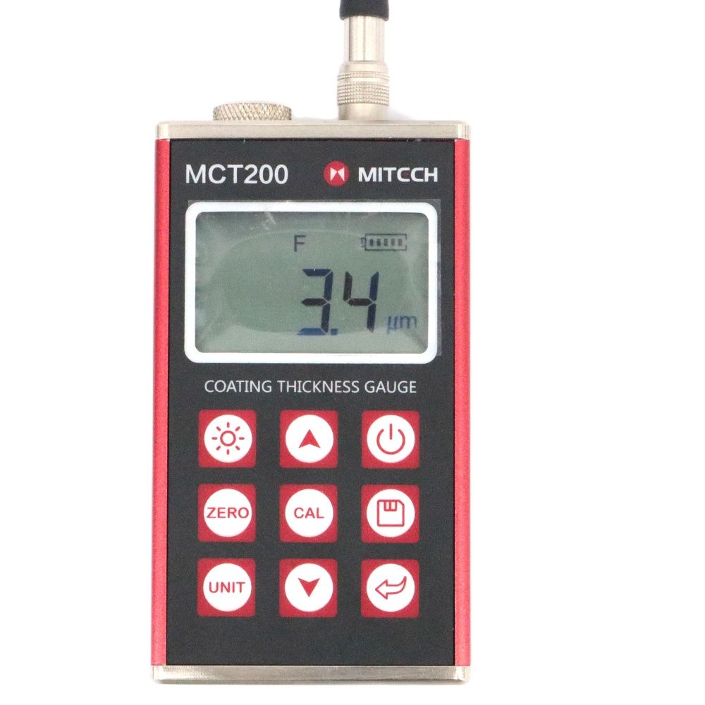 جهاز قياس سماكة الطلاء الرقمي  - مراجعة Coating Thickness Gauge Magnetic Eddy وسعره