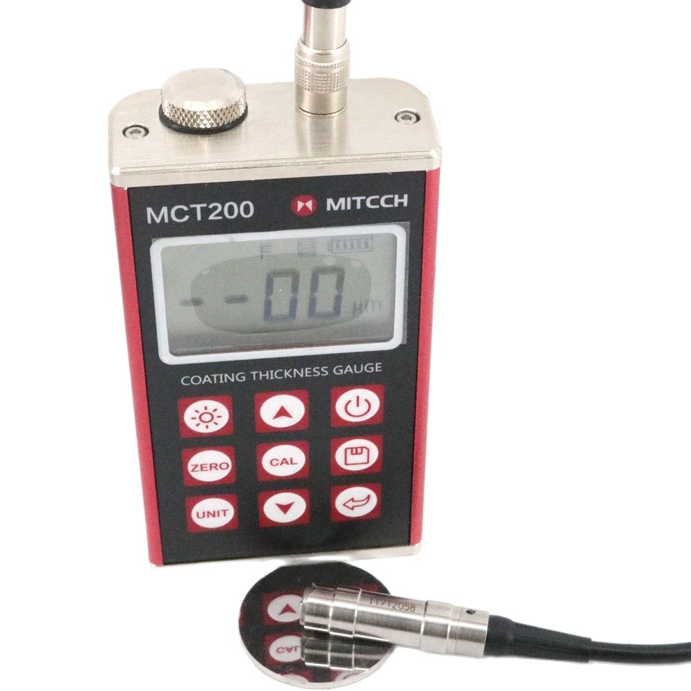 جهاز قياس سماكة الطلاء الرقمي  - مراجعة Coating Thickness Gauge Magnetic Eddy وسعره