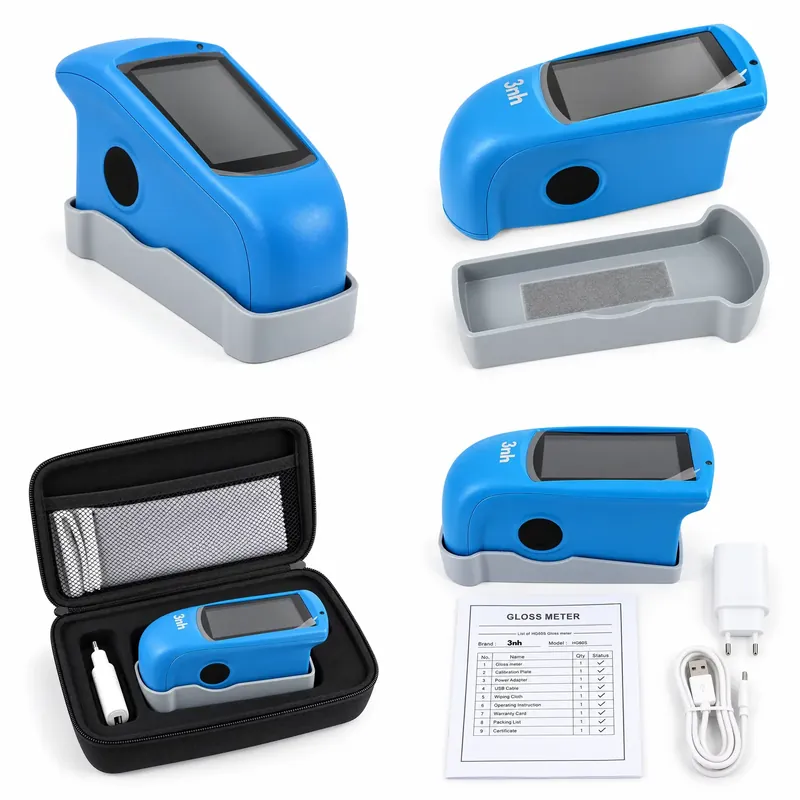 جهاز قياس اللمعان الرقمي HG60S - مراجعة Gloss Meter Digital 0-200Gu وسعره