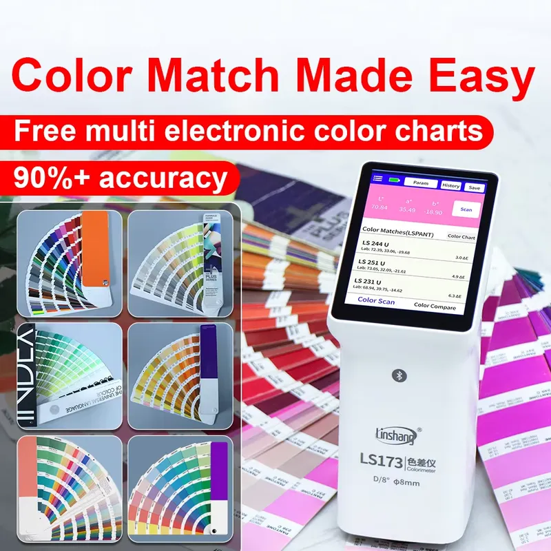 جهاز قياس الألوان الرقمي المحم - مراجعة Colorimeter Paint Color Meter وسعره