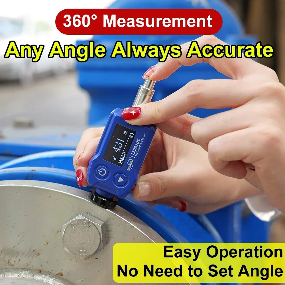 جهاز اختبار صلابة المعادن المح - مراجعة Hardness Tester Leeb Portable وسعره
