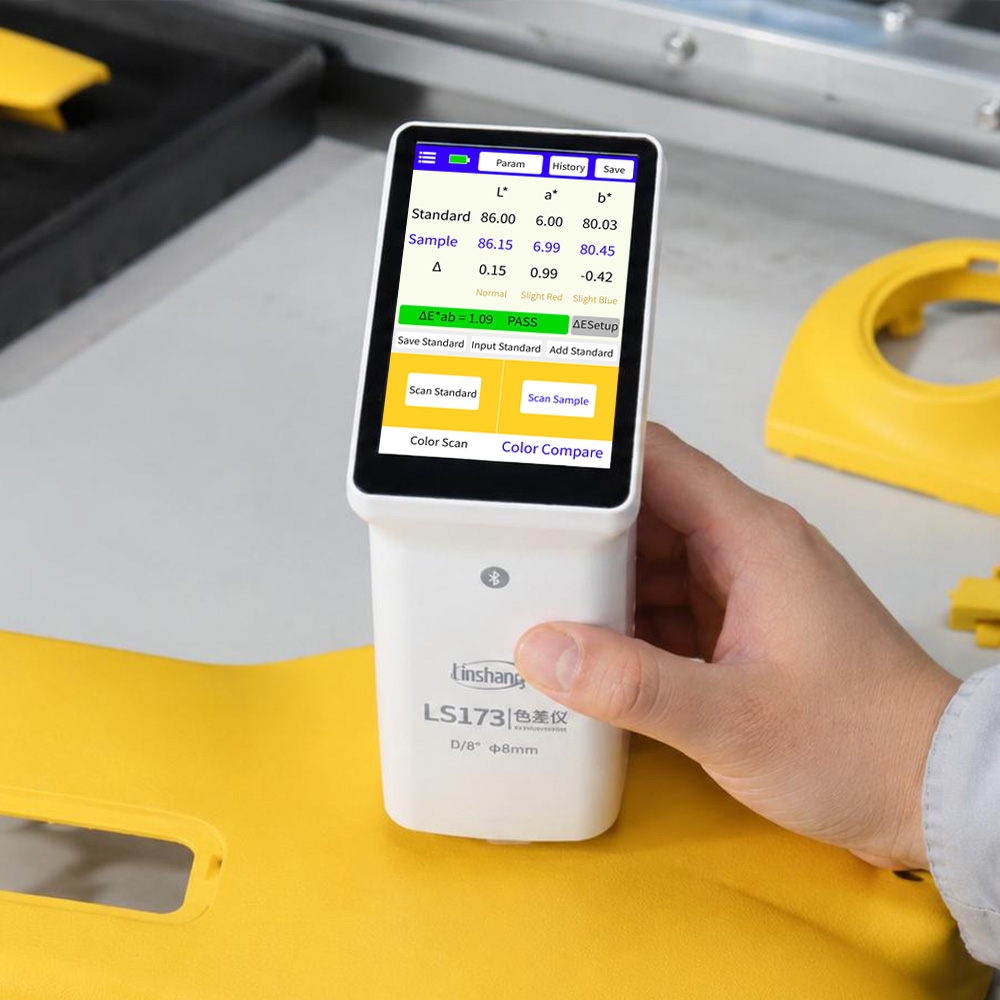 جهاز قياس الألوان الرقمي المحم - مراجعة Colorimeter Paint Color Meter وسعره