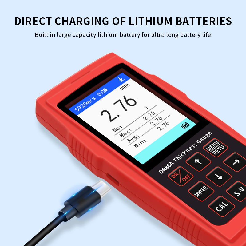 جهاز قياس السماكة بالموجات فوق - مراجعة Ultrasonic Thickness Gauge Metal وسعره
