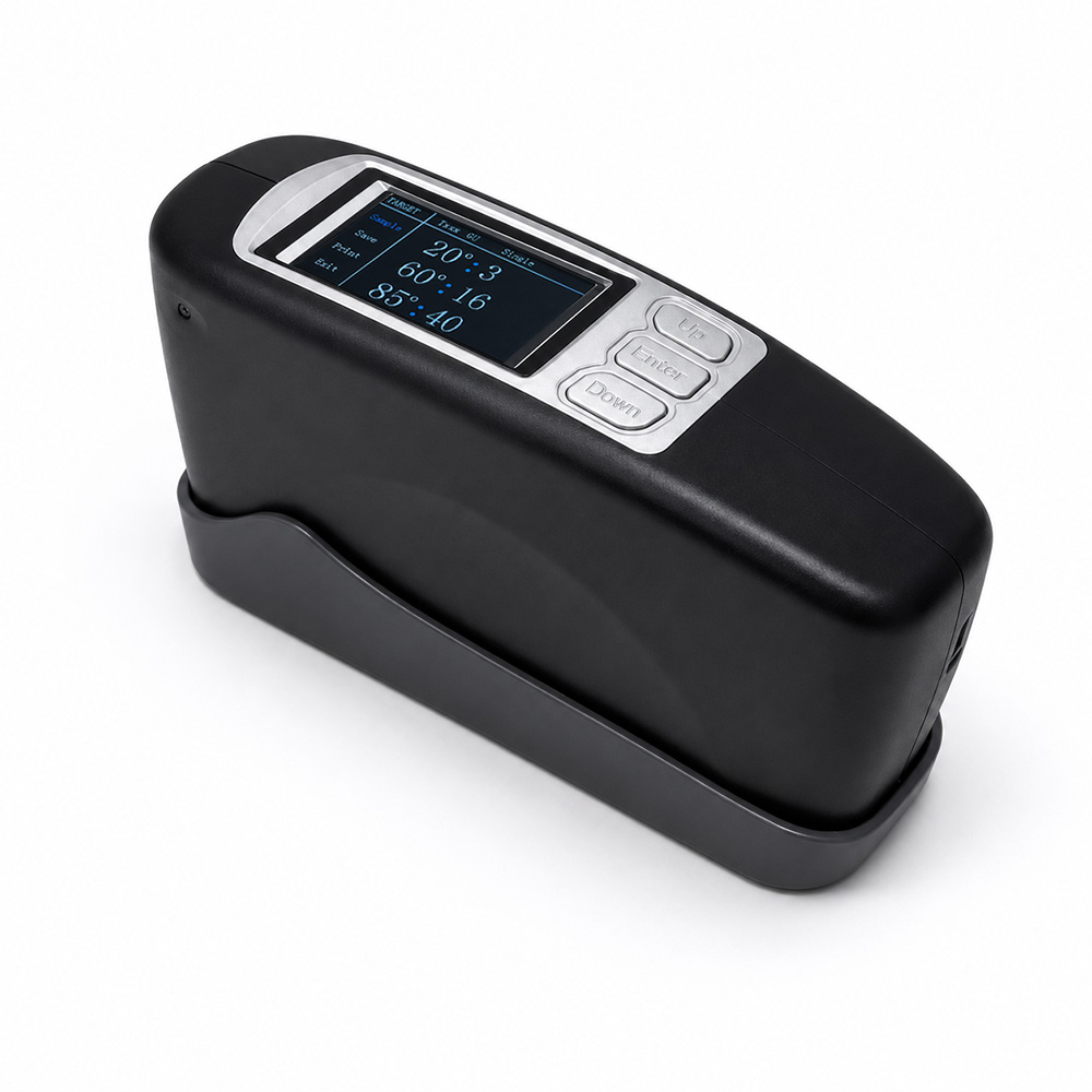 جهاز قياس اللمعان الرقمي CHNSp - مراجعة Gloss Meter Digital 0-200Gu وسعره